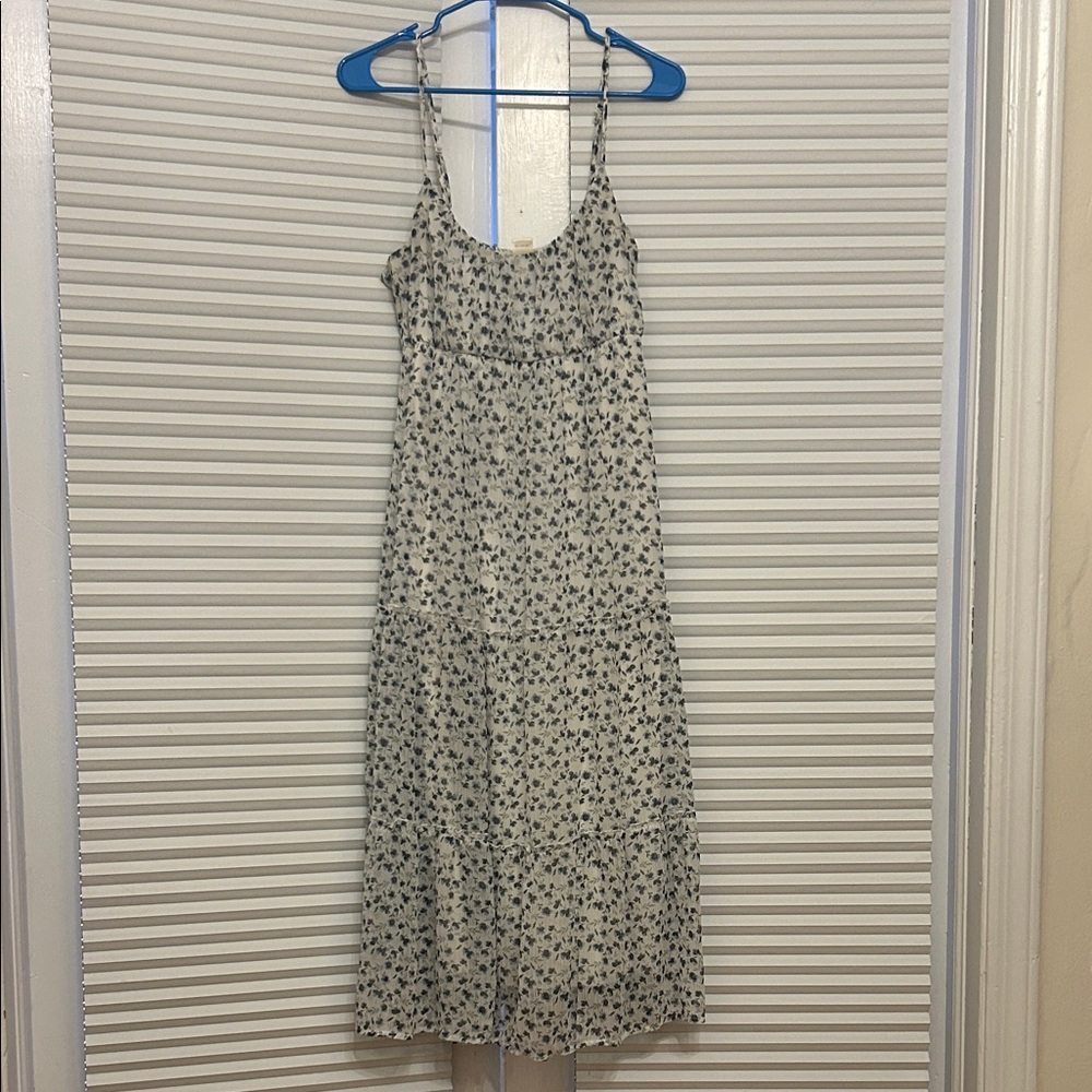 Altar'd State Monochrome Floral Maxi Dress